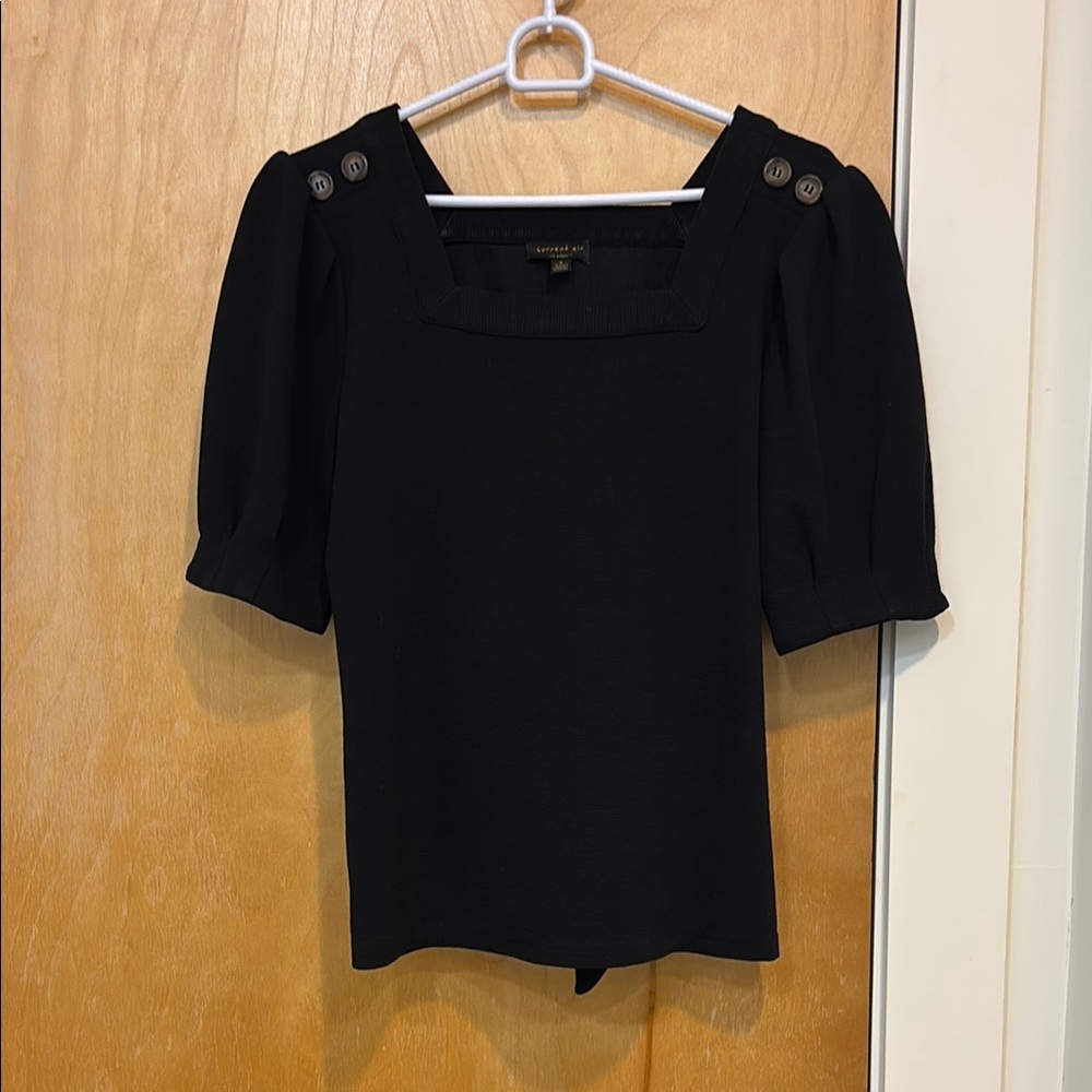Elegant Black Women's Top